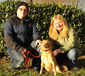 Marion & Wolfgang mit Tina